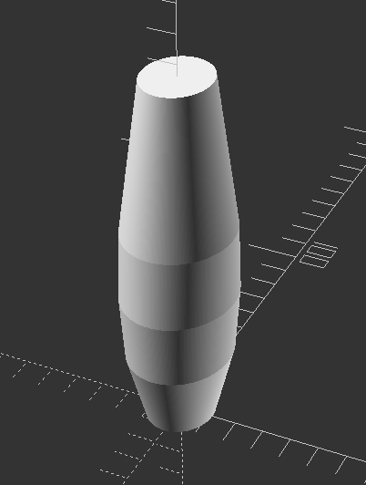 Model of the grip
