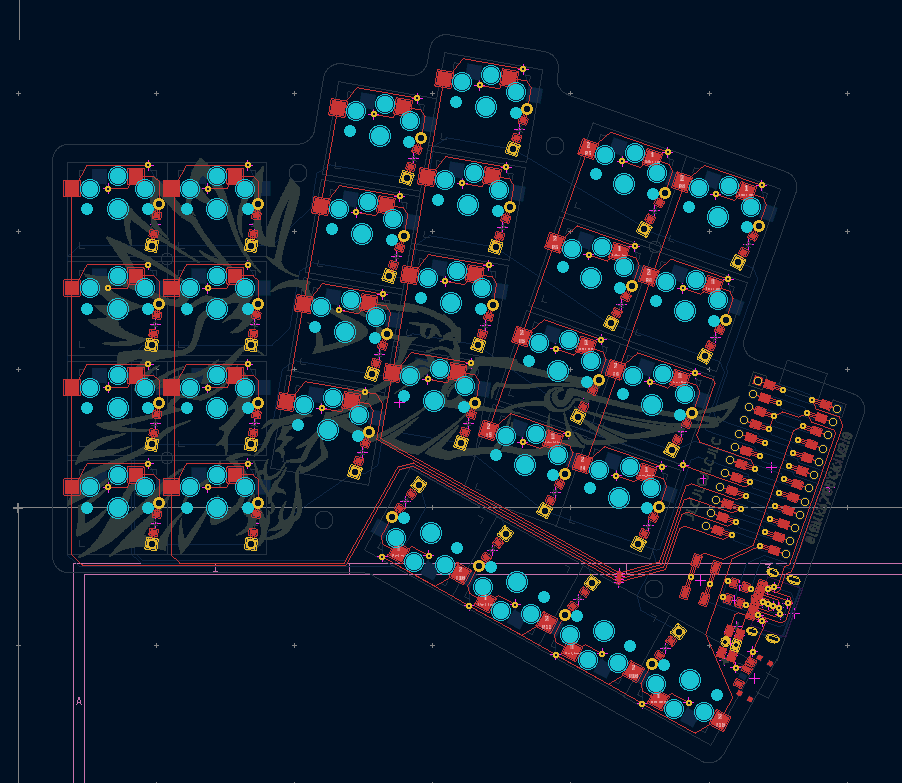 Ergogen output in KiCAD